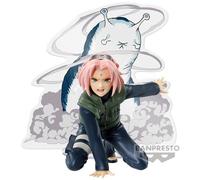 Banpresto Naruto Shippuden Panel Spectable Sakura Haruno - Figura de Coleccion - Altura 9cm aprox - Fabricada en PVC y ABS