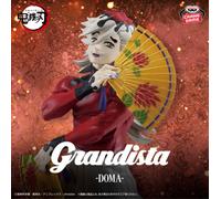 BANPRESTO Demon Slayer Grandista Doma Figure 25 cm Kimetsu no Yaiba NUOVO...