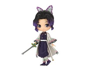 Banpresto Demon Slayer Shinobu - Statuetta Q Posket Piccola, 7 cm, Multicolore