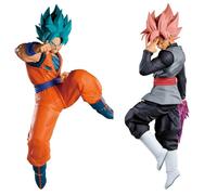 BANPRESTO Dragon Ball Super Set Figure Son Goku VS Goku Black, 2 Pz