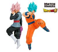 Banpresto-Dragon Ball Super-Son Goku vs Goku Black -SS Rose - Match Makers Fi...