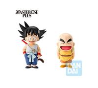 Figura Ichibansho Son Goku E Krillin Dragon Ball Training Section Banpresto