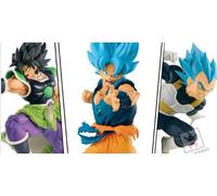 Banpresto Dragonball Super ULTIMATE SOLDATINI THE MOVIE - BROLY GOKU VEGETA Set