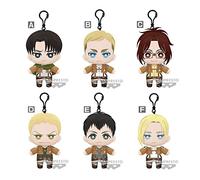 Banpresto Figura Attack On Titan - Tomonui Plush Assort Series 2 15 cm Multicolore BP19192