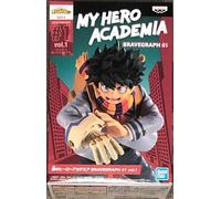 Banpresto Bravegraph My Hero Academia Izuku Midoriya - Figura da collezione - Alta 14 cm circa. - Realizzato in PVC e ABS