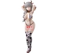 Banpresto Figura d'azione da collezione Uzaki Tsuki Uzaki-Chan Wants To Hang out! - Glitter&Glamours - Cow Print Swimsuit Version 27 cm, BP29332P, Multicolore, Optima per i fan degli anime