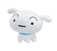 Banpresto Figura d'azione Shiro Crayon Shinchan - Fluffy Puffy (Ver.A) 8 cm - BP89884P Multicolore - Figura da collezione - Ideale per i fan degli anime