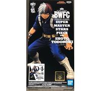 Banpresto The Shoto Todoroki Two Dimensions World Colosseum Super Master Stars Piece My Hero Academia 21 Cm Multicolor