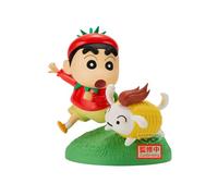 Banpresto Figura di azione Crayon Shinchan Vignette - Vegetable Costume - 10 cm - Multicolore BP29160P - Figura da collezione - Ottimo per i fan degli anime