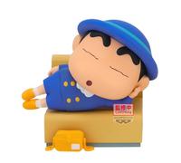 Banpresto Figura di azione Shinnosuke Crayon Shinchan Nakayoshi Memories - Let's Go To Kindergarten - with Bochan 7 cm - Multicolore BP29158P - Figura da collezione