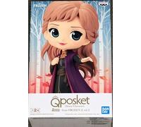 Banpresto Figura Q Posket Anna - Frozen 2 - Disney Characters Vol.2 (Ver.B) 14cm BP18754 Multicolore