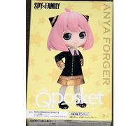 Banpresto Figura da collezione Spy x Family Q Posket Anya Forger III Ver A - 13 cm - PVC e ABS