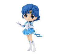 Banpresto Figura Q Posket Eternal Sailor Mercury Pretty Guardian Sailor Moon Cosmos The Movie (Ver.A), 14 cm Multicolore, BP88175