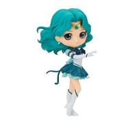 Banpresto Q Posket Sailor Neptune Ver.a Pretty Soldier Sailor Moon Figure 14 Cm Blu
