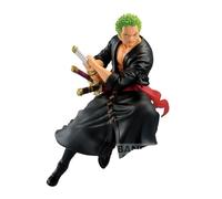 Banpresto Figura Statua One Piece Roronoa Zoro - Battle Record Collection - Altezza 17cm - Multicolore