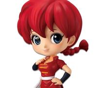 Banpresto Figura Statuetta 14cm Saotome Ranma 1/2 Manga QPOSKET Maglia Rossa Versione Normale A