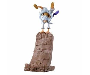 Banpresto Figurina d'azione Monkey D. Luffy Gear5 One Piece, FL Vol.2 10 cm, BP28701P Multicolore, Figura da collezione, ideale per i fan degli anime