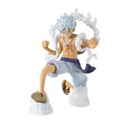 Banpresto Figurina d'azione Monkey D. Luffy Gear5 One Piece, Grandista 21 cm, BP28693P Multicolore, statuetta da collezione, ideale per i fan degli anime
