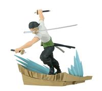 Banpresto Figura Di Roronoa Zoro Di Senkozekkei One Piece 11 Cm