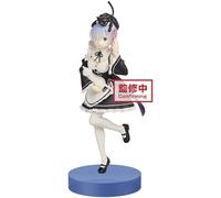 Banpresto - Figurine Re Zero - REM Choosing A Texture Suitable, Multicolore, 22cm - 4983164164879