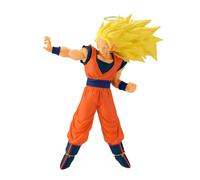Banpresto Goku Super Saiyan 3 (Vs Majin Buu) Dragon Ball Z - Match Makers 17 cm, multicolore, BP29078P, ideale per i fan degli anime