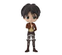 Banpresto Q Posket Ataque A Los Titanes Eren Yeager Vol2 Figure 14 Cm Marrone