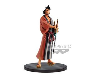 Banpresto Lobcede.be One Piece - DXF Grandline Wanokuni Vol 4 - Kin Emon - 17cm, Multicolore
