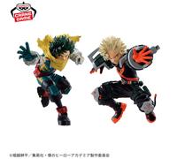 Banpresto My Hero Academia - Katsuki Bakugo & Izuku Midoriya (ver. 2) Set di ...