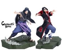 Banpresto - Naruto Shippuden - Set di figure da battaglia combinate Itachi...