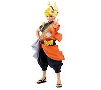 Banpresto Naruto Uzumaki Animation 20th Anniversary Costume Naruto Shippuden Figure 16 Cm Arancione