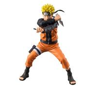 Banpresto Naruto Uzumaki Naruto Shippuden - Statuetta di azione grande, 22 cm, multicolore BP89443P