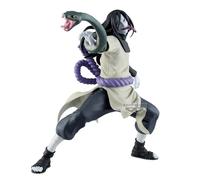 Banpresto Orochimaru Naruto Shippuden Vibration Stars 15 cm BP29734P multicolore statuetta da collezione, ideale per gli appassionati di anime