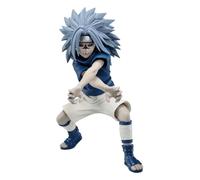 UCHIHA SASUKE Ver 2 Figura 13cm Serie NARUTO VIBRATION STARS Banpresto Originale