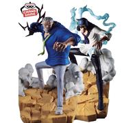 Banpresto - One Piece - Figura di Kuzan & MONKEY.D.GARP Senkozekkei