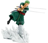 BANPRESTO ONE PIECE Figura Statua 15cm RORONOA ZORO Serie SENKOUZEKKEI Egghead