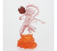 Banpresto Monkey D Luffy Senkozekkei Film Red One Piece Figure 11 Cm Rosa