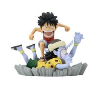 Banpresto One Piece World Collectable Log Stories Monkey.d.luffy Figure Multicolor