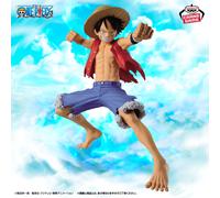 Banpresto - One Piece - Modellino da collezione Monkey D.Luffy Cross in posa