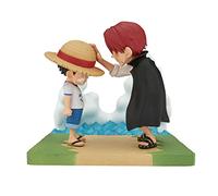 Banpresto One Piece - Monkey.D.Luffy & Shanks - Statuetta WCF-Log Stories, 7 cm