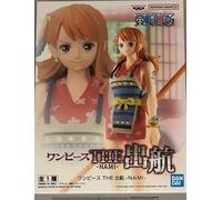 Banpresto Figura The Shukko Nami One Piece 16 cm Arancione