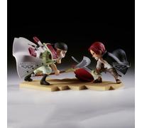 Banpresto One Piece WCF Log Stories - Newgate VS Shanks ORIGINALE