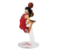 BANPRESTO ONE PIECE x NBA Master Stars Figura Di Monkey D Luffy Chicago Bulls