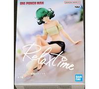 Banpresto Figura One Punch Man Terrible Tornado Relax Time 10 cm Beige