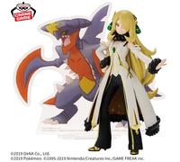 Banpresto Pokemon Masters EX-Arc Suit Cynthia & Mega Garchomp Panel Spectacle