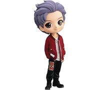 Banpresto- Figura RM Tinytan Mic Drop Q Posket 14cm, Colore Nero, One Size, 18651