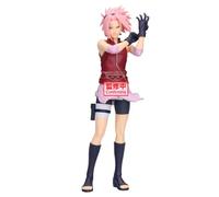 Banpresto Sakura Haruno Naruto Shippuden Azione - Grande 26 cm - PZ71144P Multicolore - Figura da collezione - Ideale per gli appassionati di Anime