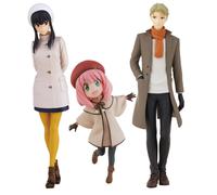 Banpresto - SPY×FAMILY CODE: White DXF - Set di 3 figure Anya, Yor e Loid...