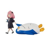 Banpresto Spy X Family Break Time Collection Anya Forger & Penguin Figure Multicolor