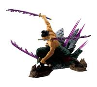 Banpresto Statuetta d'azione Roronoa Zoro One Piece - Theorama Soul 21 cm - PZ71889P Multicolore - Figura da collezione, ideale per i fan degli anime