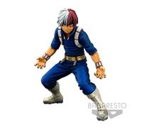 Banpresto The Shoto Todoroki Two Dimensions World Colosseum Super Master Stars Piece My Hero Academia 21 Cm Multicolor